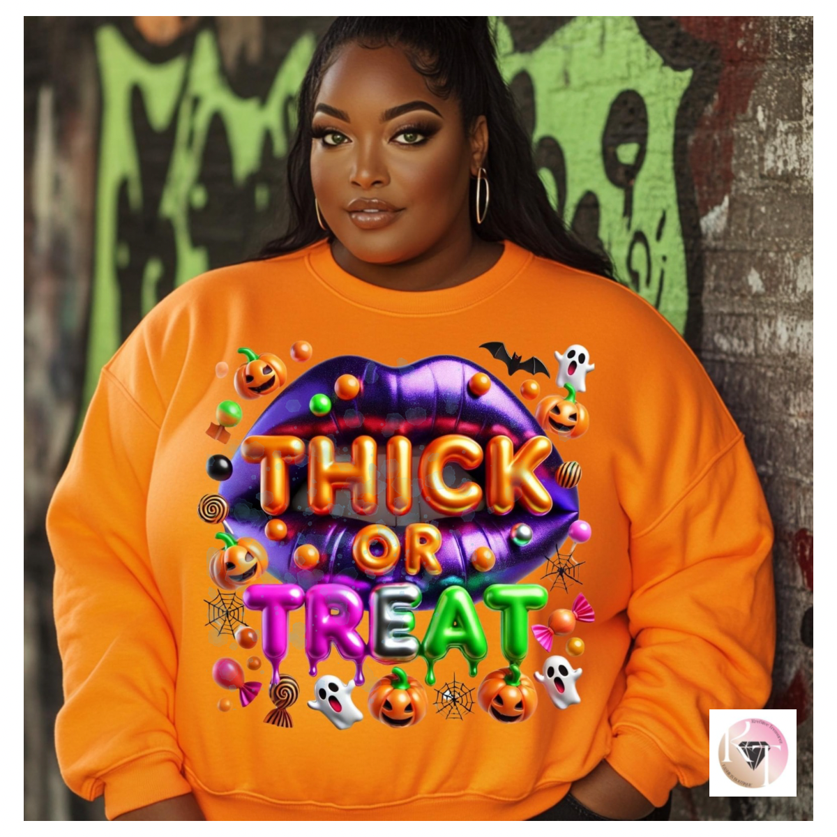 Bold & Playful “Thick or Treat”