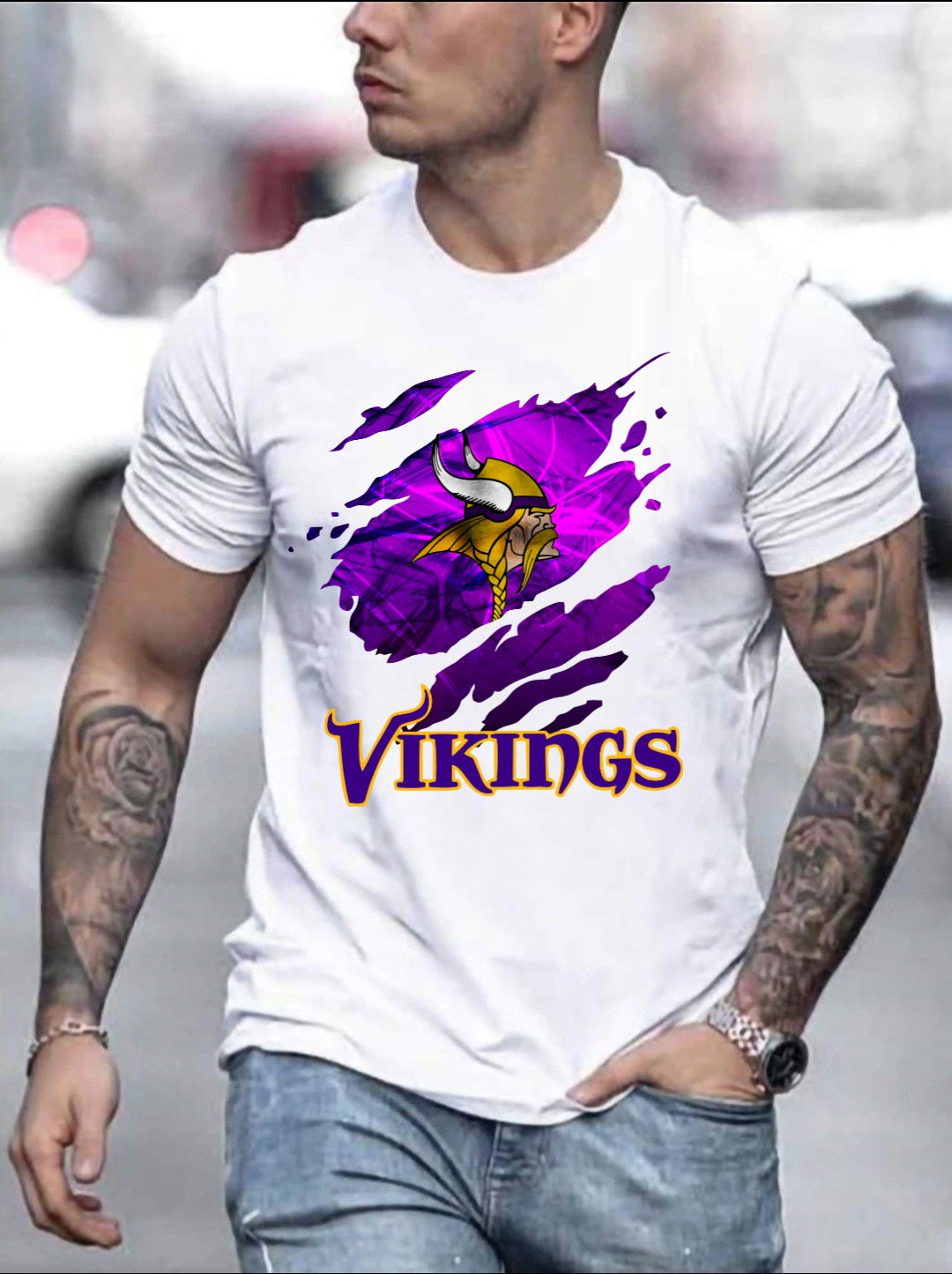 Ripped Design Game Tees - Unisex S2