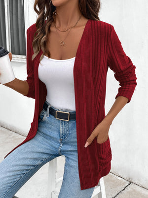 Comfort Ribbed Cardigan