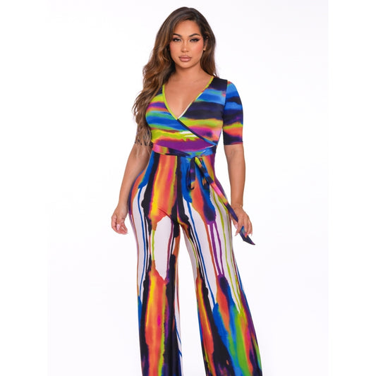 The Ultimate Wrap Emporium Belted Jumpsuit