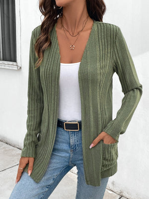 Comfort Ribbed Cardigan