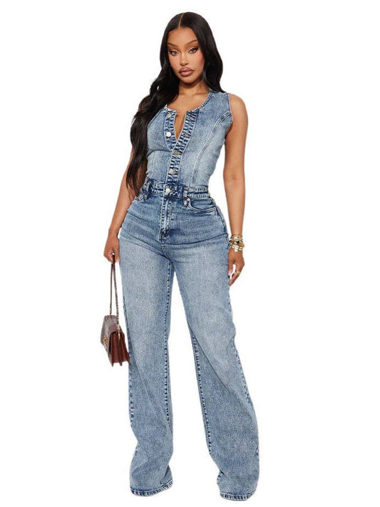 Denim Diva Jumpsuit
