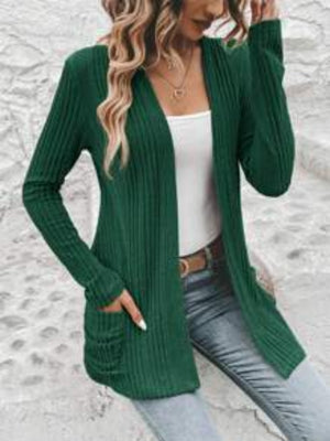 Comfort Ribbed Cardigan