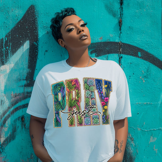 Pray Shirt Christian Faith Tee