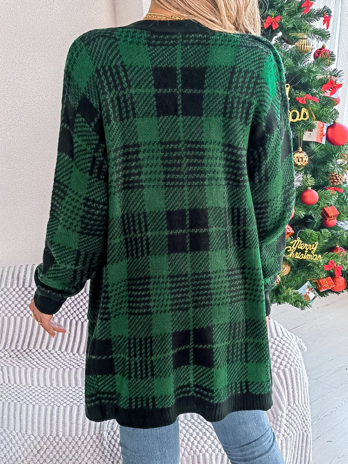 Plaid Bliss Cardigan