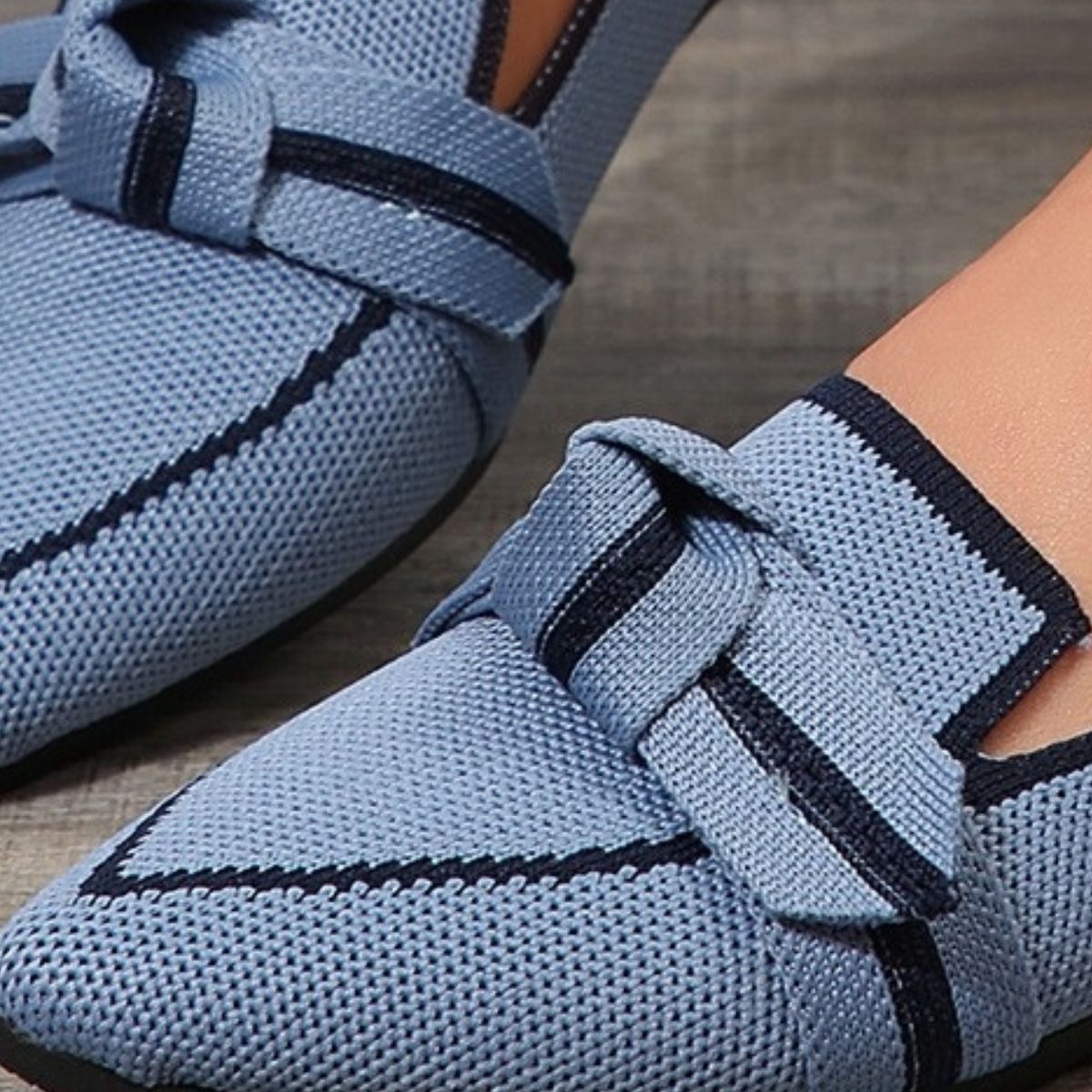 Azure Knot Comfort Loafers