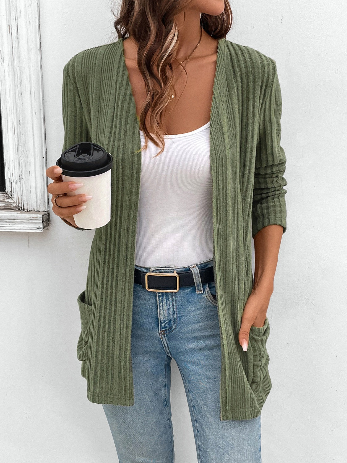 Comfort Ribbed Cardigan