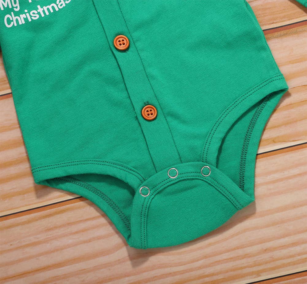 Fennco Styles - My First Christmas 3pcs Baby Outfit