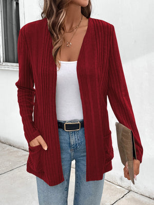 Comfort Ribbed Cardigan