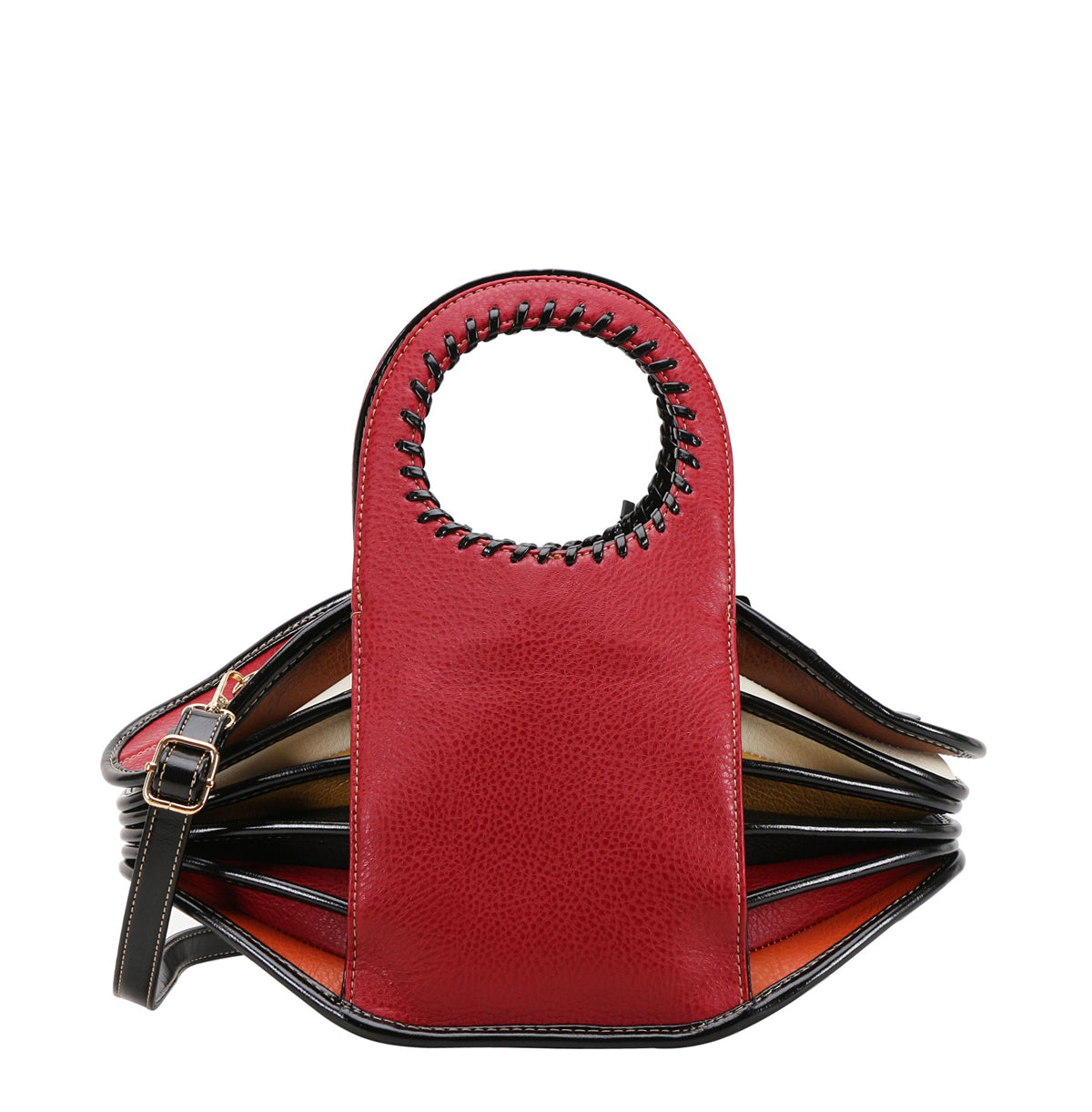 Concertina2 Stitched Handle Satchel