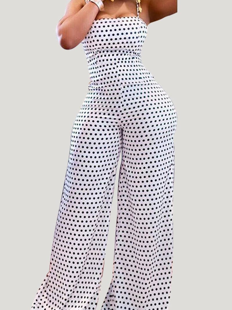 Spotlight & Grace Polka Dot Jumpsuit
