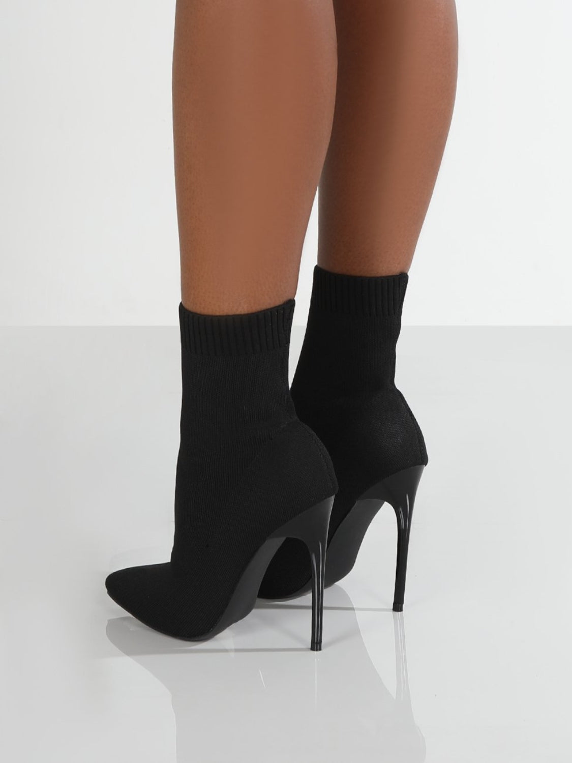 Sleek Stretch Stiletto Booties