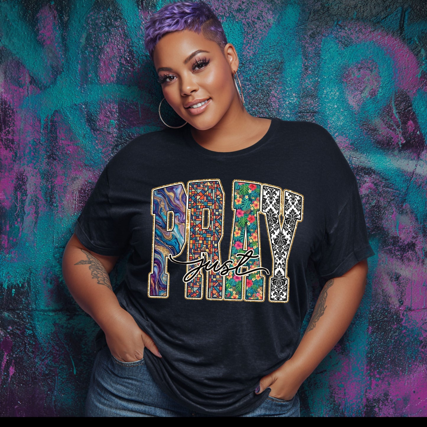 Pray Shirt Christian Faith Tee