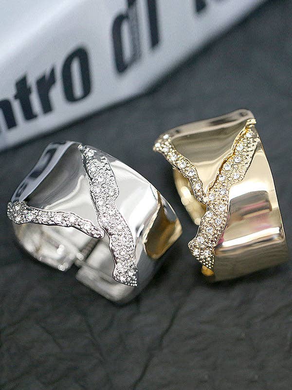 UZ Wholesale Store - Normcore Geometric Rhine Stones Bracelet Accessories