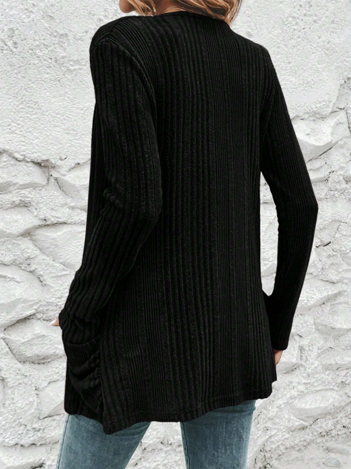 Comfort Ribbed Cardigan