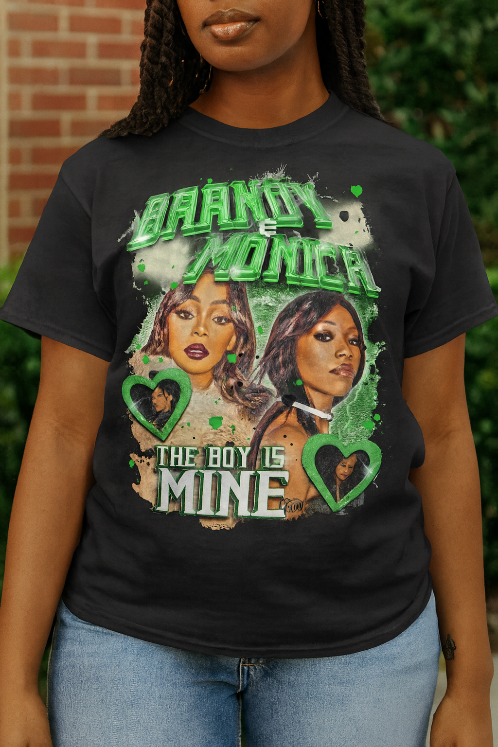 Brandy & Monica "The Boy Is Mine" Tour Retro Tee