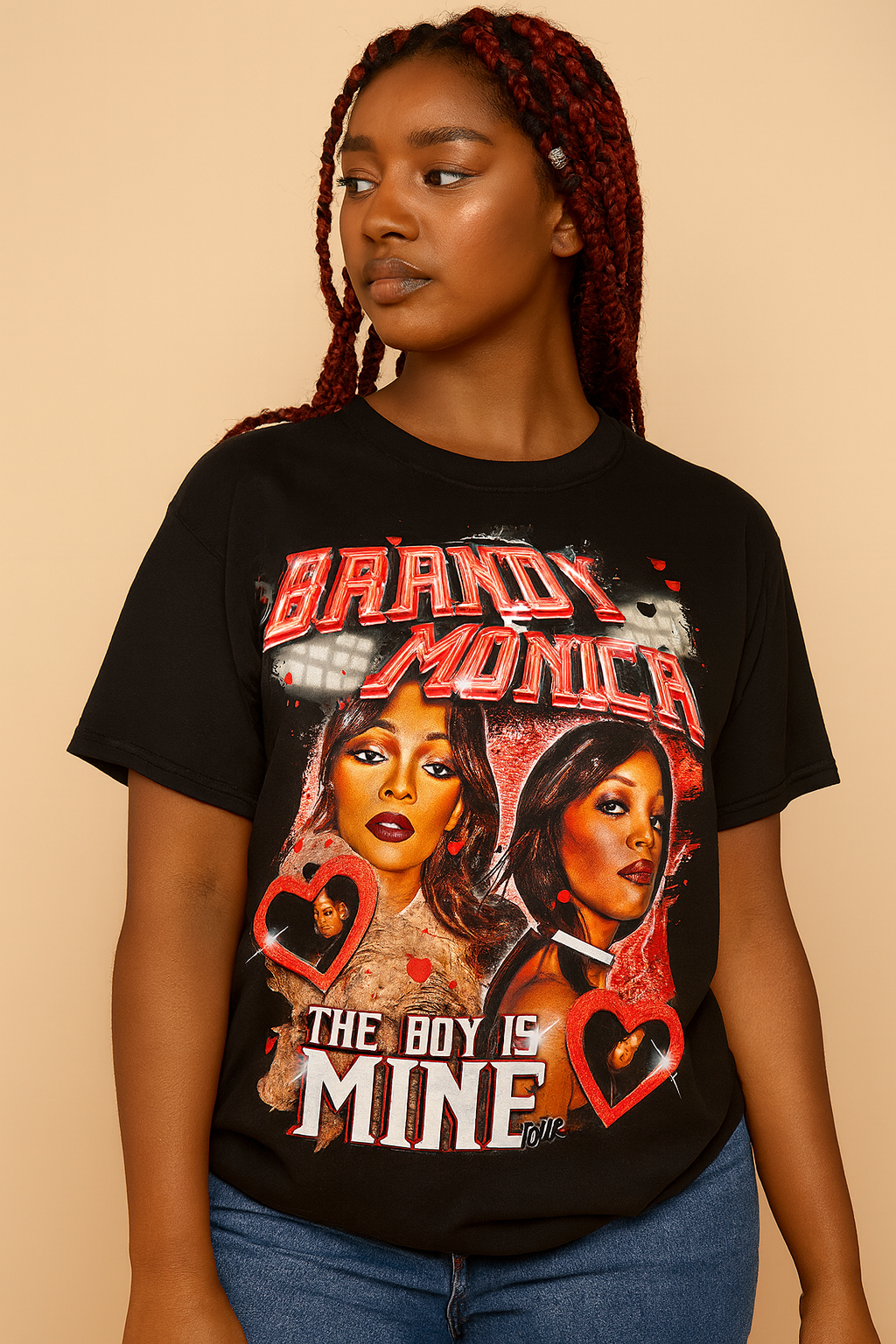 Brandy & Monica "The Boy Is Mine" Tour Retro Tee