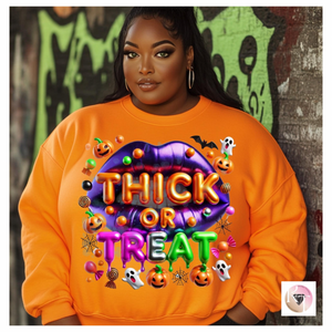 Bold & Playful “Thick or Treat”