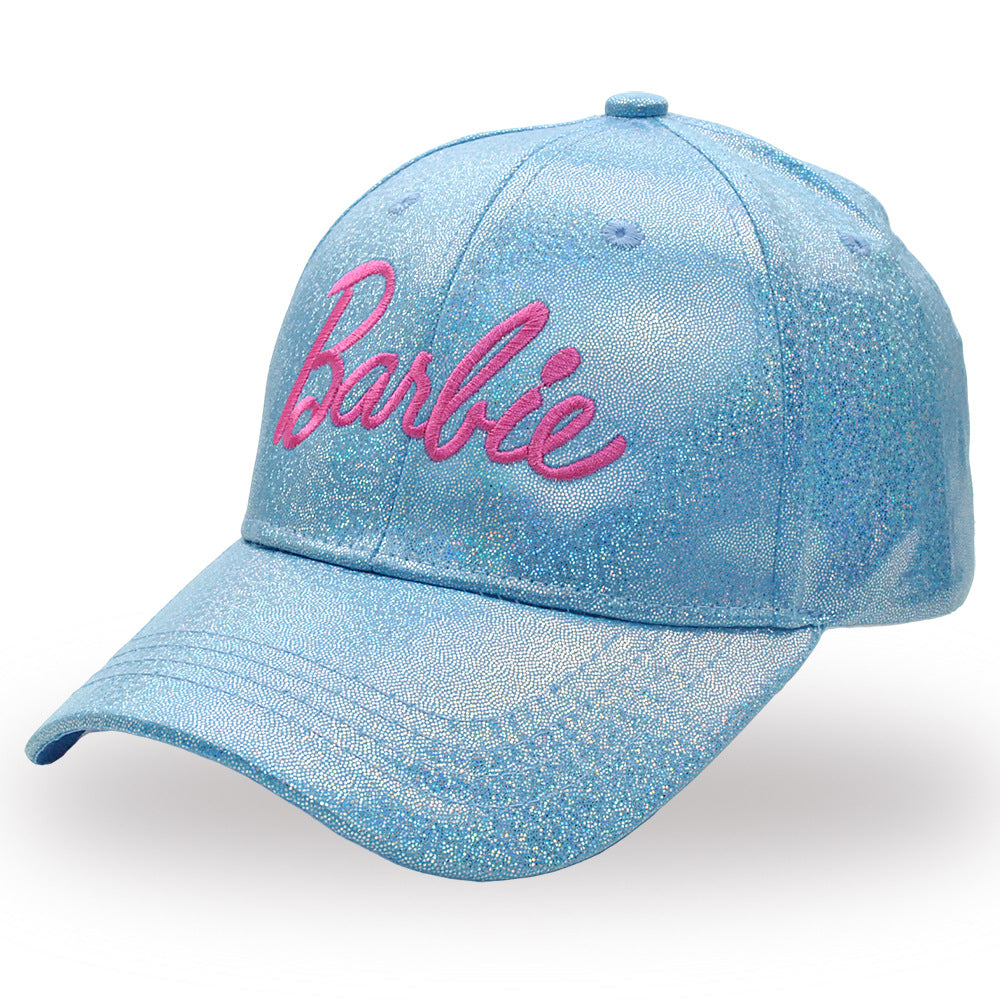 BARBIE EMBROIDERED SPARKLING BASEBALL CAP