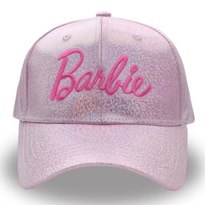 BARBIE EMBROIDERED SPARKLING BASEBALL CAP