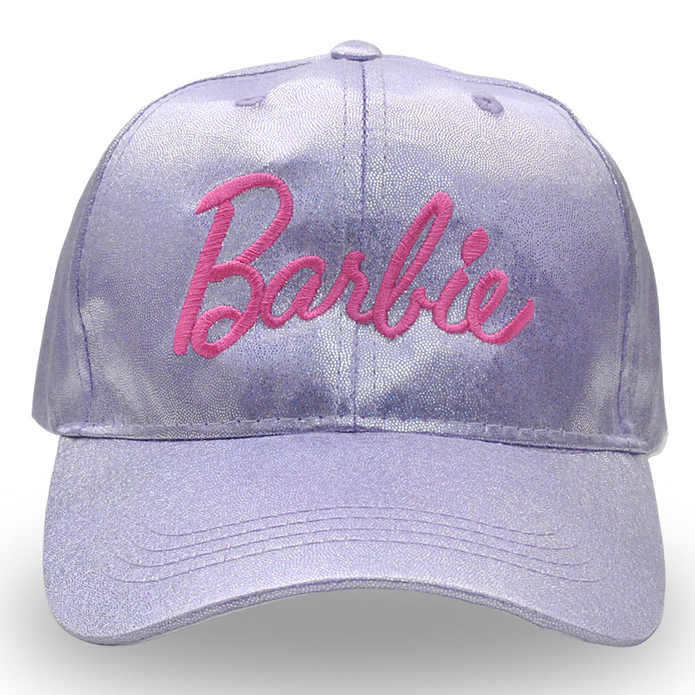 BARBIE EMBROIDERED SPARKLING BASEBALL CAP