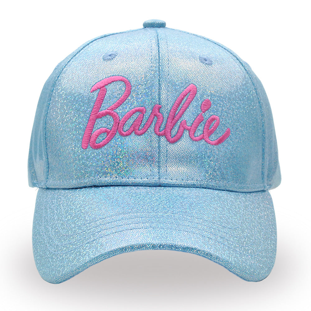 BARBIE EMBROIDERED SPARKLING BASEBALL CAP