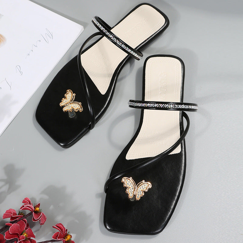 BUTTERFLY TOE CLIPPERS SANDAL