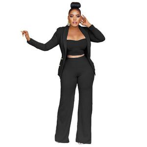 2 Piece Women Blazer and Pants Set