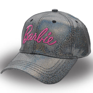 BARBIE EMBROIDERED SPARKLING BASEBALL CAP