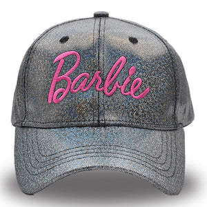 BARBIE EMBROIDERED SPARKLING BASEBALL CAP