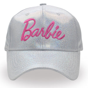 BARBIE EMBROIDERED SPARKLING BASEBALL CAP