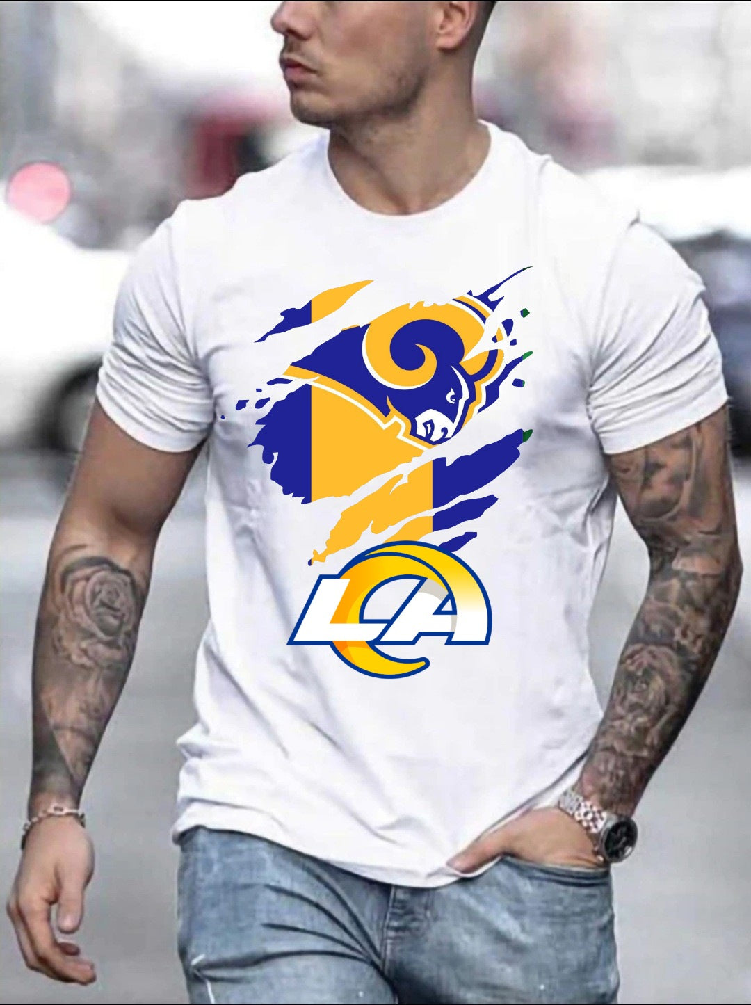 Ripped Design Game Tees - Unisex S2