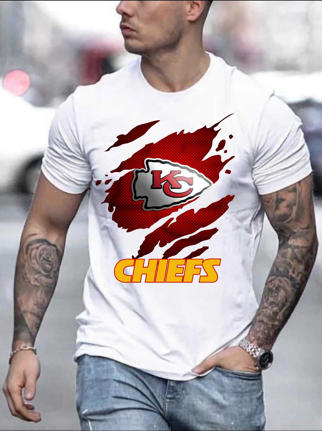 Ripped Design Game Tees - Unisex S2