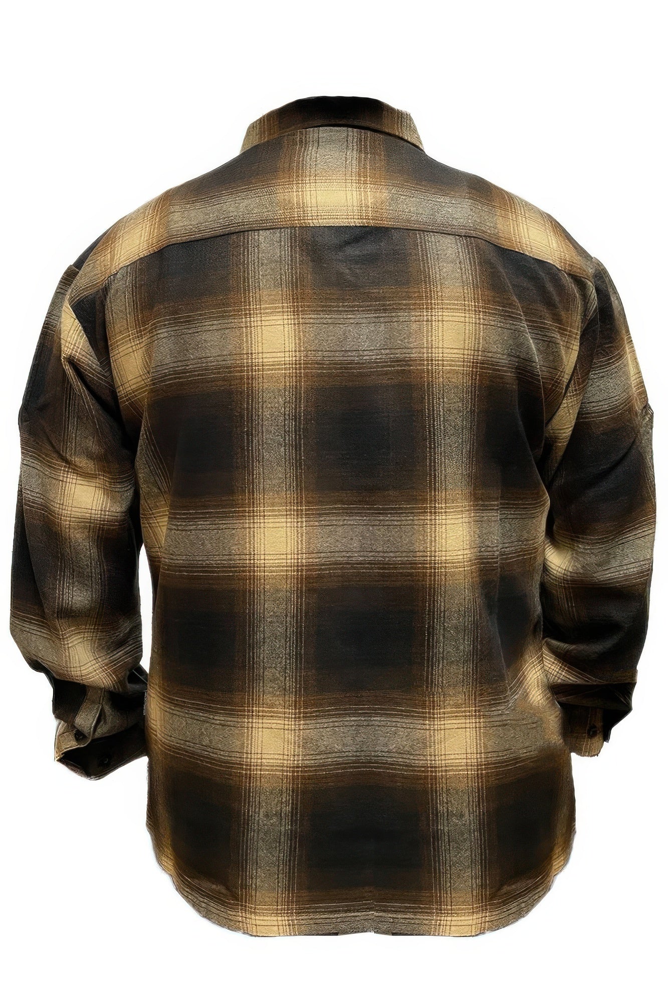 Mens Plaid Long Sleeve Flannel