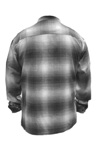 Mens Plaid Long Sleeve Flannel