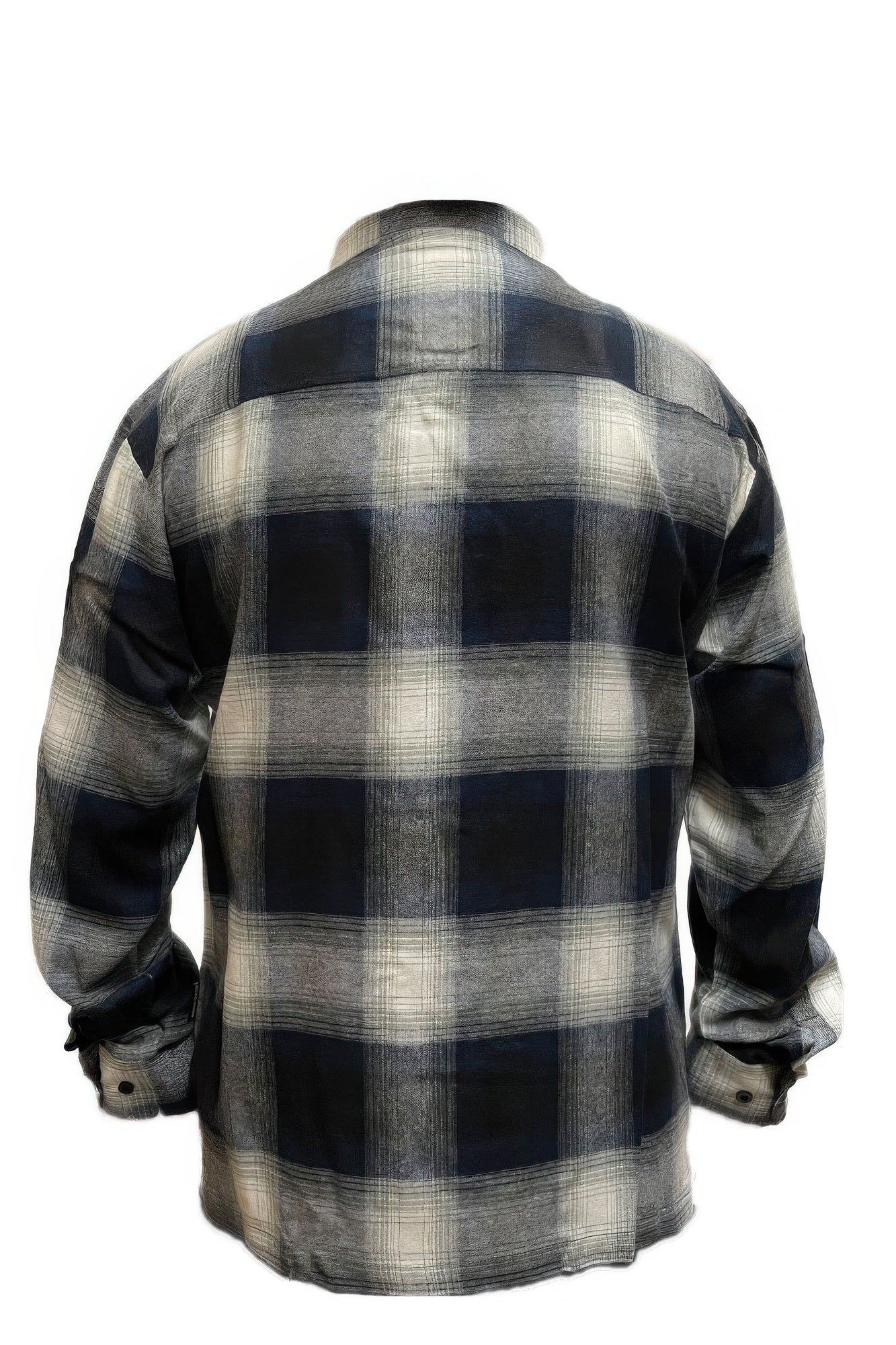 Mens Plaid Long Sleeve Flannel