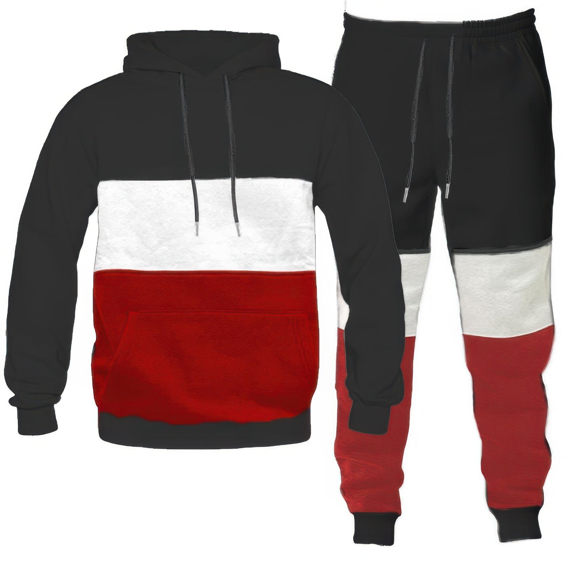 Color Block Sweat Set