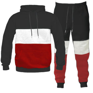 Color Block Sweat Set