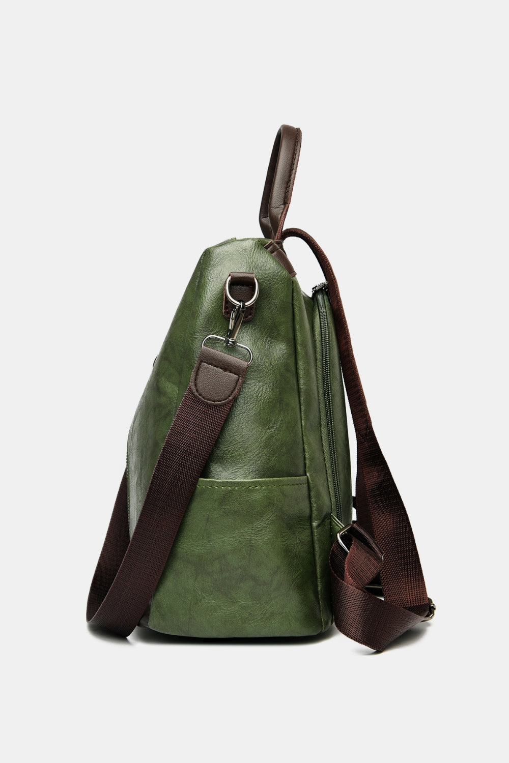 Urban Luxe Convertible Leather Backpack Bag
