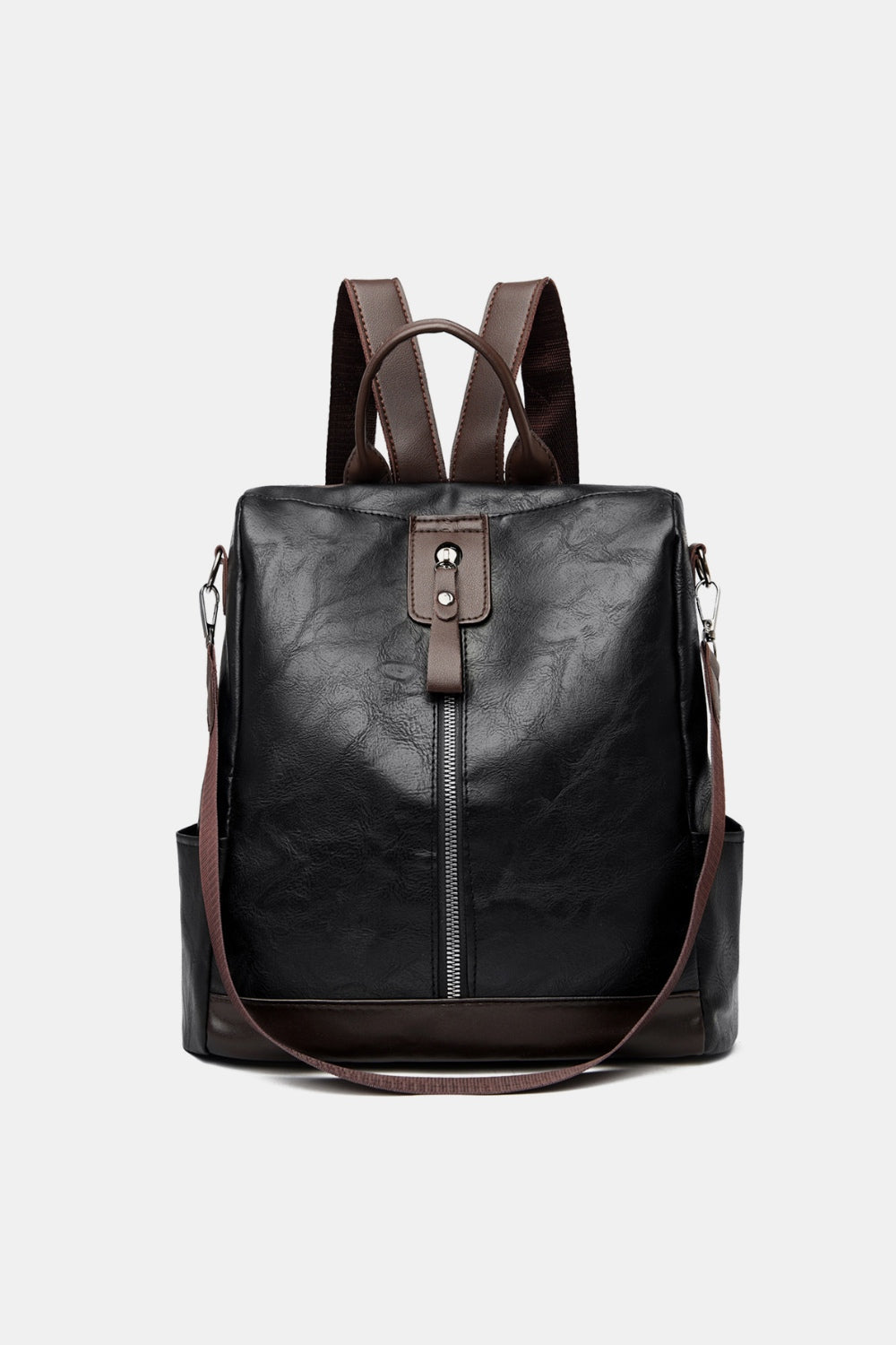 Urban Luxe Convertible Leather Backpack Bag