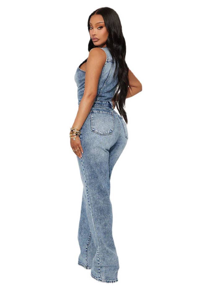Denim Diva Jumpsuit