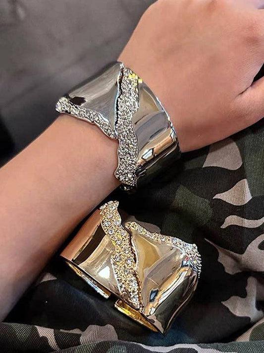 UZ Wholesale Store - Normcore Geometric Rhine Stones Bracelet Accessories