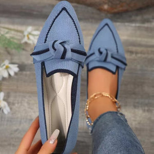 Azure Knot Comfort Loafers