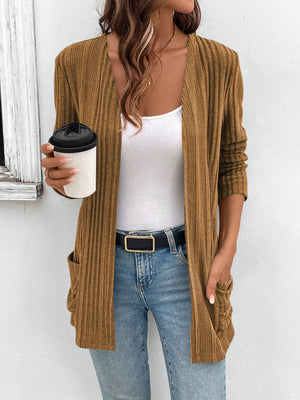 Comfort Ribbed Cardigan