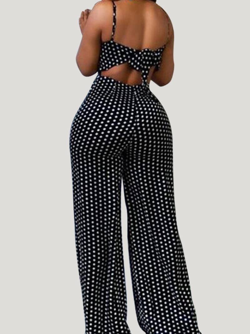 Spotlight & Grace Polka Dot Jumpsuit