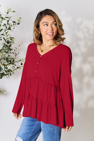 Ruffle Bliss Blouse