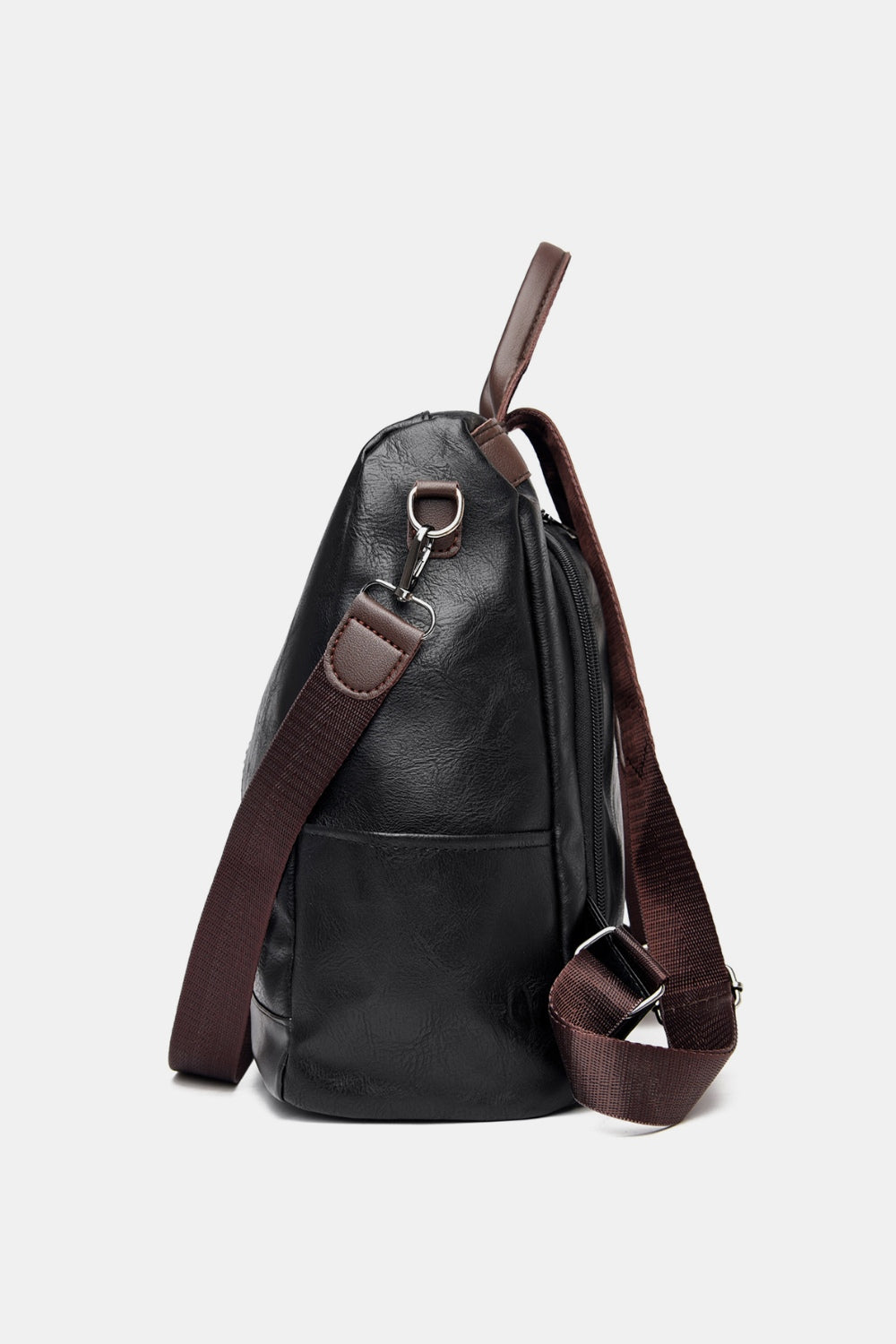 Urban Luxe Convertible Leather Backpack Bag