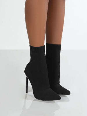 Sleek Stretch Stiletto Booties