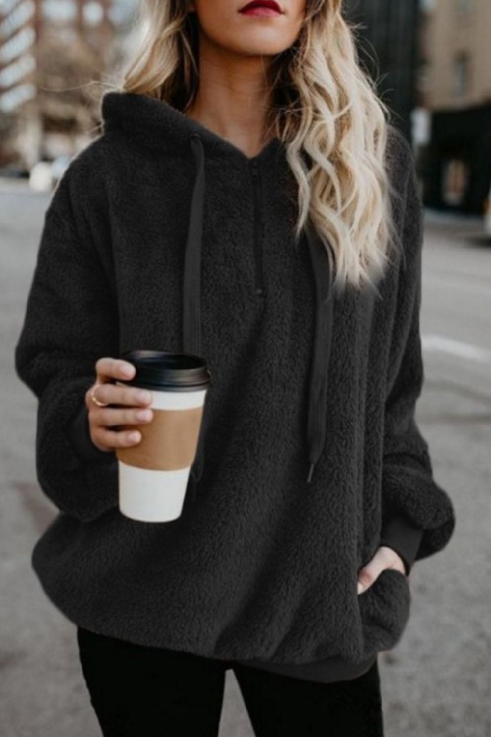 Cozy Fleece Retreat Hoodie