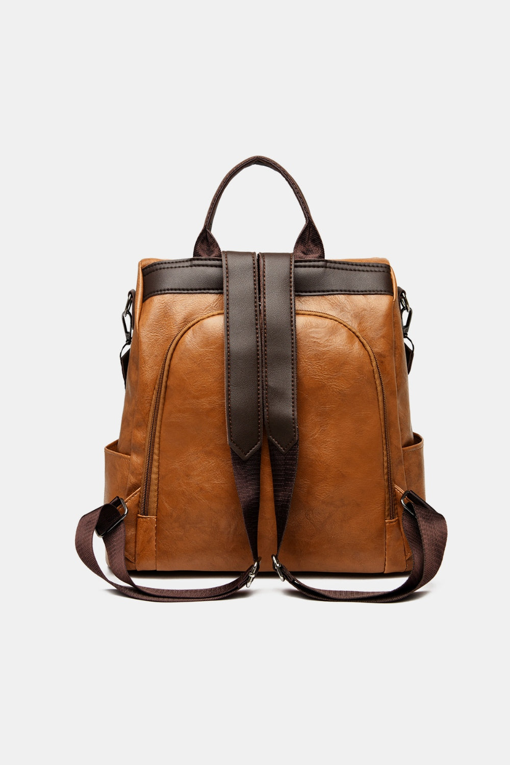 Urban Luxe Convertible Leather Backpack Bag